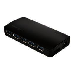 Kensington UH7000C USB 3.0 7-Port Hub & Charger - Black